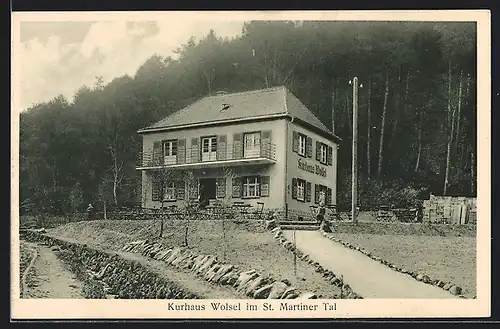 AK Wolsel im St. Martiner Tal, Kurhaus Wolsel von Anton Dick