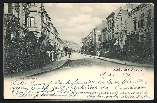 AK Bremen, Partie in der Kohlhökerstrasse