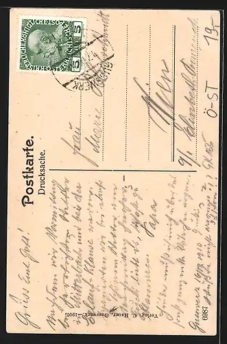 AK Gusswerk an der Mariazellerbahn, Gasthof zur eisernen Kanone v. Hauer