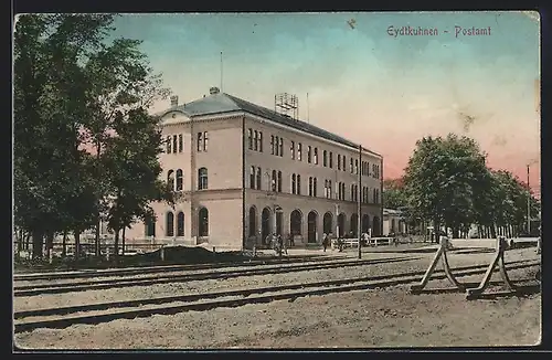 AK Eydtkuhnen, Strassenpartie am Postamt