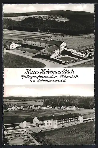 AK Pfalzgrafenweiler im Schwarzwald, Blick auf Haus Hohenwaldbach