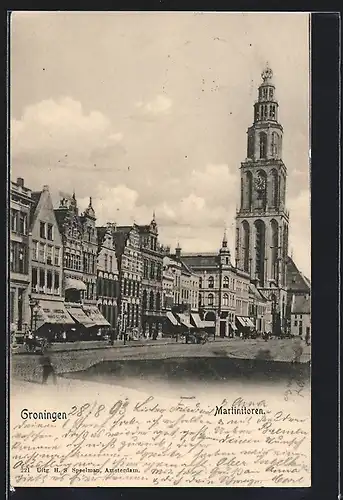 AK Groningen, Martinitoren mit Läden