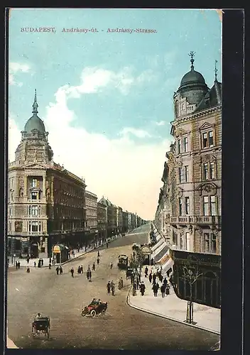 AK Budapest, Andrassy-Strasse