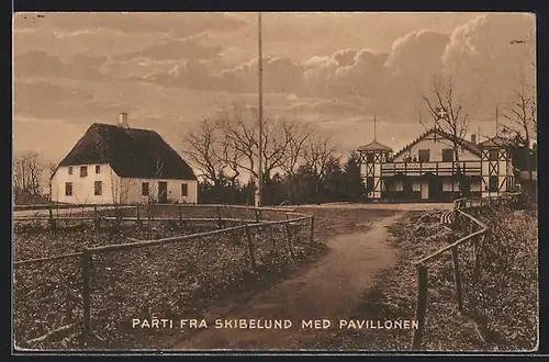 AK Skibelund, Parti fra Skibelund med Pavillonen