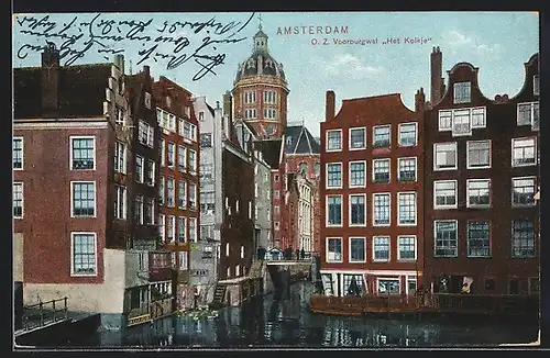 AK Amsterdam, O. Z. Voorburgwal Het Kolkje