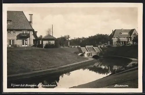 AK Bussum, Vijver b /d Burgem S` Jacoblaan