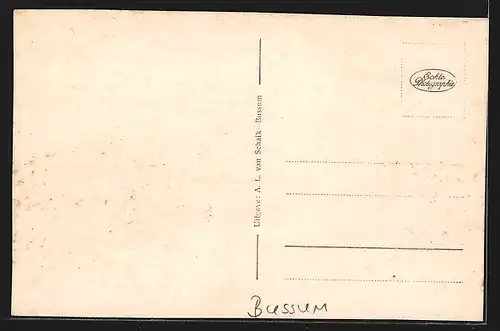 AK Bussum, Vijver b /d Burgem S` Jacoblaan