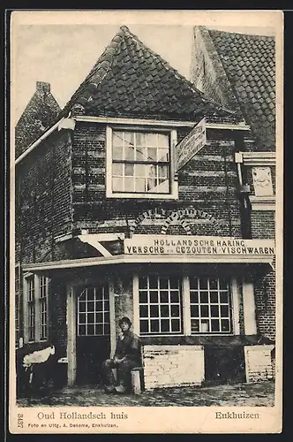 AK Enkhuizen, Oud Hollandsch huis