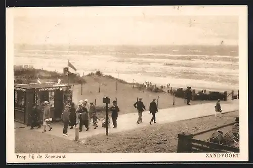 AK Zandvoort, Trap bij de Zeestraat