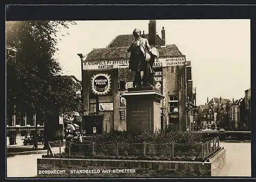 AK Dordrecht, Standbeeld Ary Scheffer