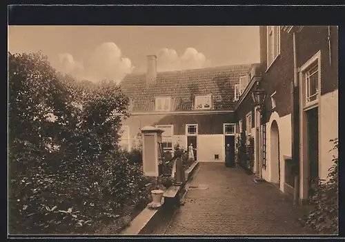 AK Leiden, Pieter Loridanshofje, Oude Varkenmarkt