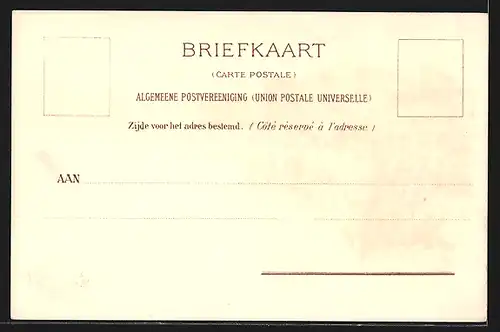 Lithographie Scheveningen, Strand