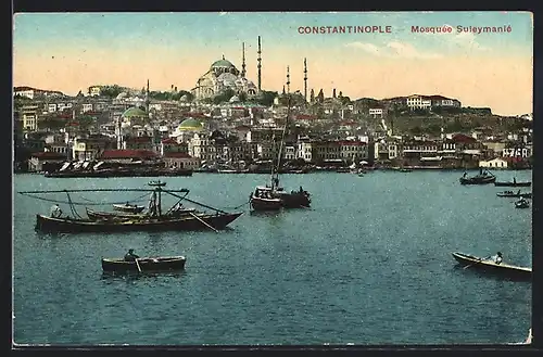 AK Constantinople, Mosquee Suleymanie