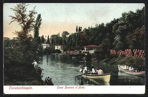 AK Constantinople, Bosphore - Eaux douces d`Asie