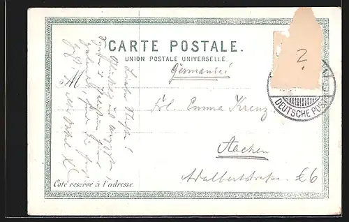 AK Constantinople, Le Pont de Galata