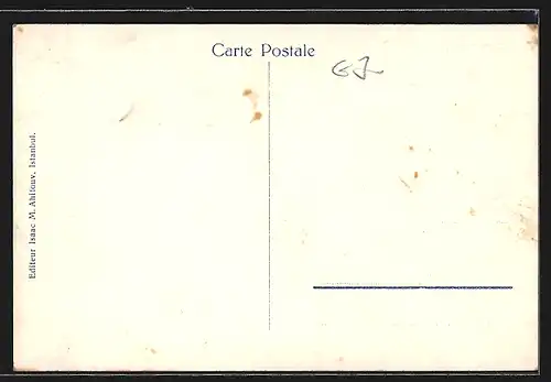 AK Istanbul, Valide camii, Mosquée Valide et la Corne d`Or, Boote liegen im Hafen