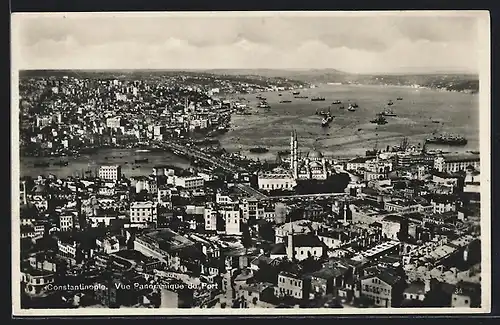 AK Constantinople, Vue Panoramique du Port