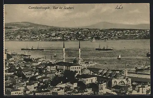 AK Constantinople, Vue de Scutari