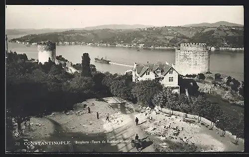 AK Constantinople, Bosphore, Tour de Roumeli-Hissar