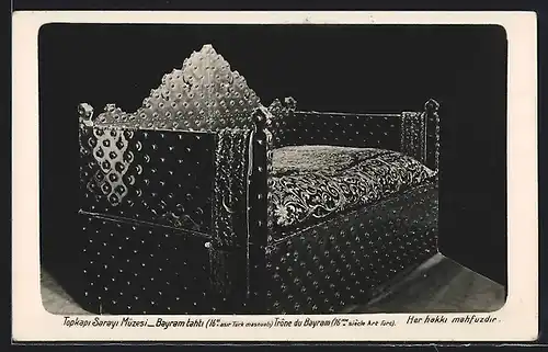 AK Istanbul, Topkapi, Trone du Bayram