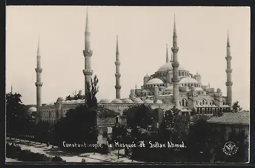 AK Constantinopel, la Mosqueé de Sultan Ahmed