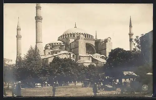 AK Constantinople, Mosquée de Sainte-Sophie