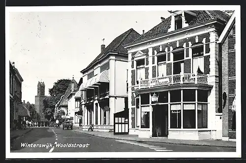 AK Winterswijk, Strassenpartie: Wooldstraat, Hotel de Klomp