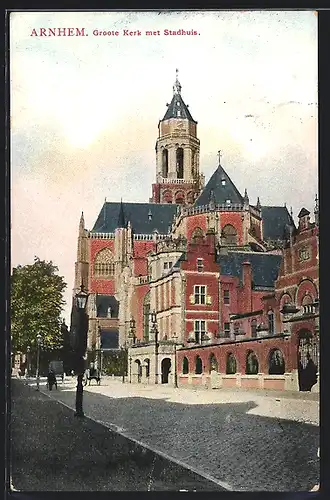 AK Arnhem, Groote Kerk met Stadhuis