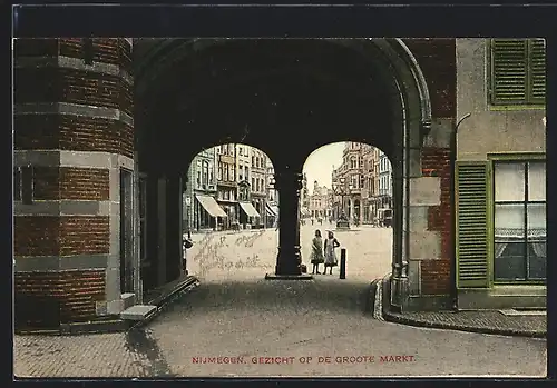 AK Nijmegen, Gezicht op de Groote Markt
