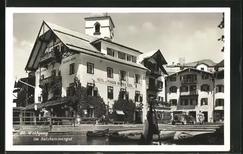 AK St. Wolfgang am Wolfgangsee, Hotel Weisses Rössl