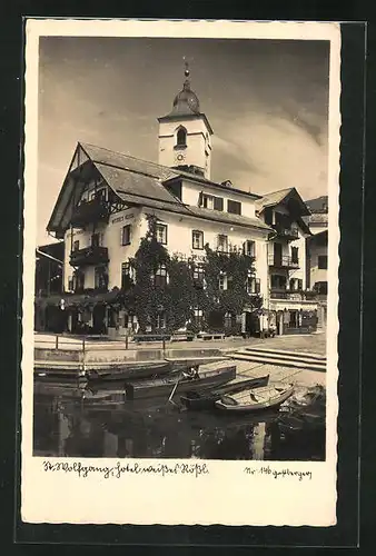 AK St. Wolfgang am Wolfgangsee, Hotel zum weissen Rössl