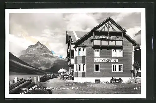 AK Galtür /Paznauntal, Gasthof Ballunspitze