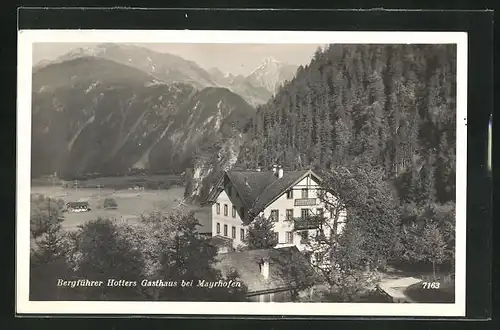 AK Mayrhofen, Bergführer Hotters Gasthaus