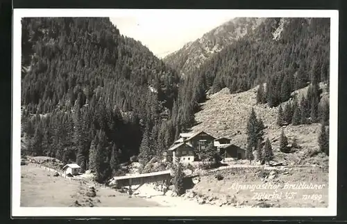 AK Ginzling / Zillertal, Alpengasthof Breitlahner