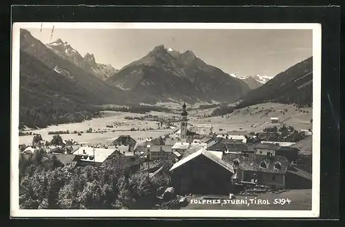 AK Fulpmes, Ortspanorama