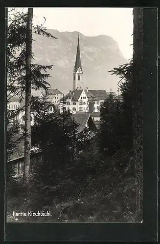 AK Kirchbichl, Blick zur Kirche