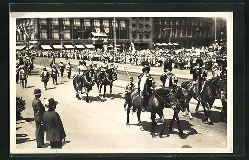 AK Leipzig, 20. Deutsches Bundesschiessen 1934, Festumzug