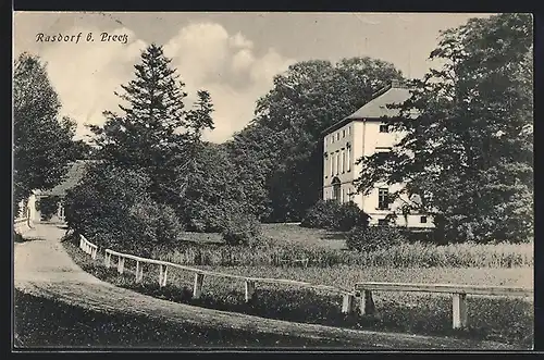 AK Rasdorf b. Preetz, Partie am Schloss-Gut