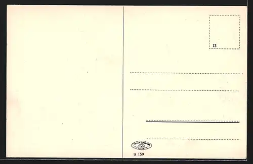 AK Crefeld, Hochstrasse mit Lichtspielhaus