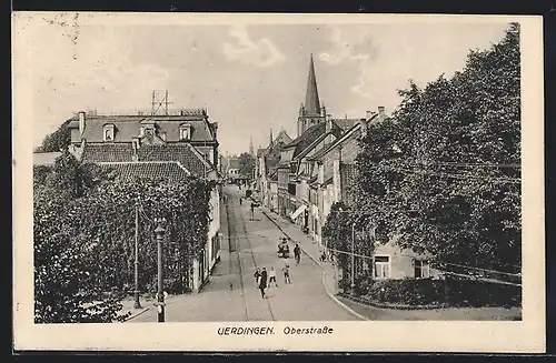 AK Uerdingen, Blick auf die Oberstrasse
