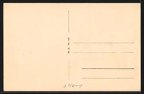 AK Krefeld am Rhein, Nordwall mit Handelskammer und Strassenbahn