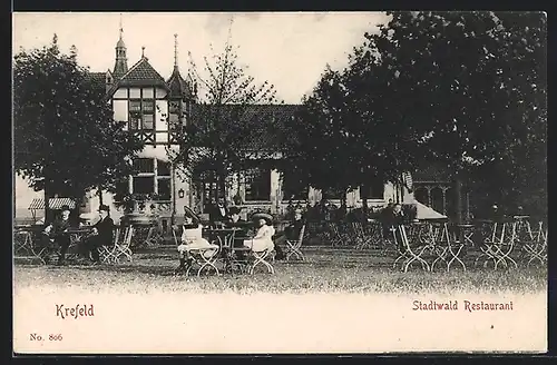 AK Krefeld, Stadtwald-Restaurant