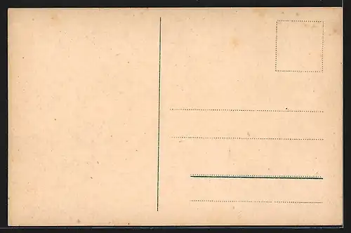 AK Crefeld, Die Rheinstrasse aus der Vogelschau