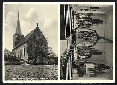 AK Bergtheim, Kath. Pfarrkirche