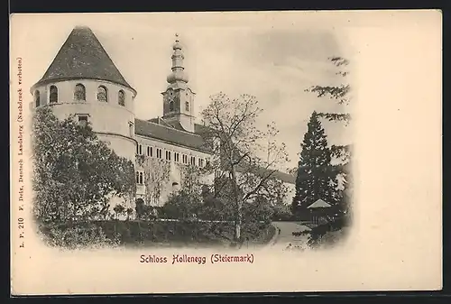 AK Hollenegg, Partie am Schloss