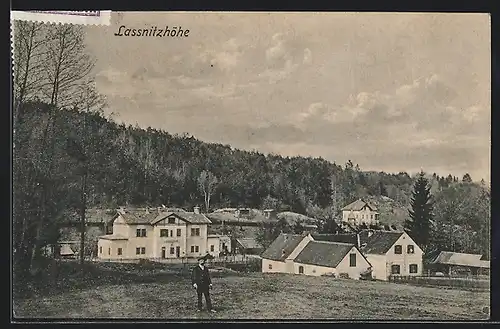 AK Lassnitzhöhe, Teilansicht mit umgebenden Wald