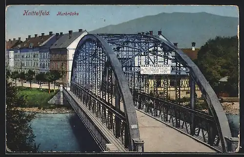 AK Knittelfeld, Partie an der Murbrücke