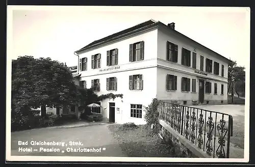 AK Bad Gleichenberg, Hotel-Pension Charlottenhof