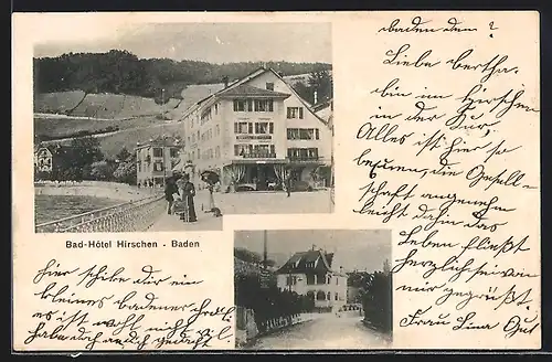 AK Baden, Bad-Hotel Hirschen