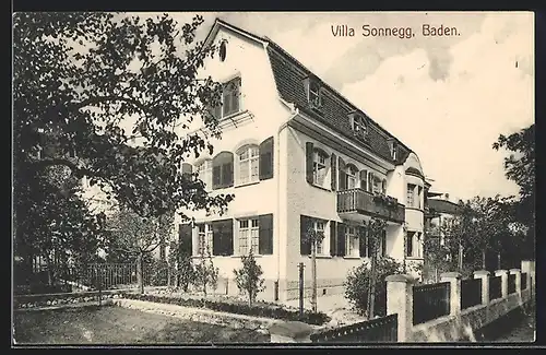 AK Baden, Villa Sonnegg